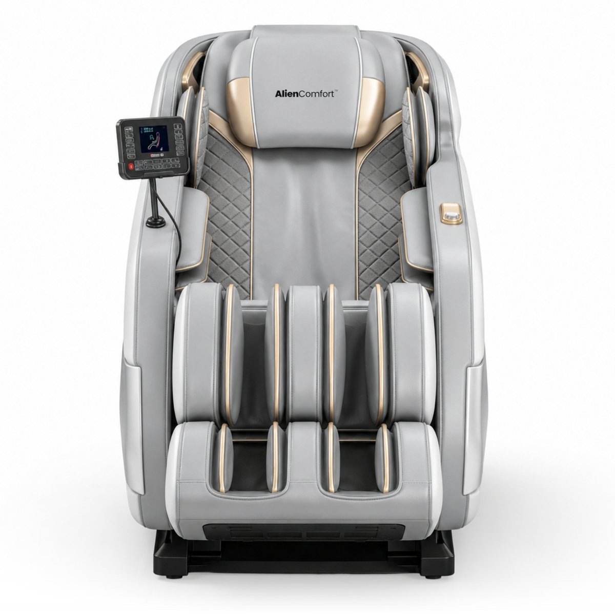 AlienComfort™ MARS Gold Massagestoel met 14 Rollers - afbeelding 2