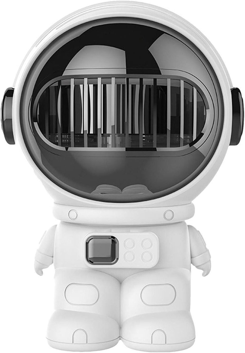 Astronaut Ventilator - Mini Koeler - Persoonlijke Koeling - Bladloos Ontwerp - 176 cm - Kastanjebruin