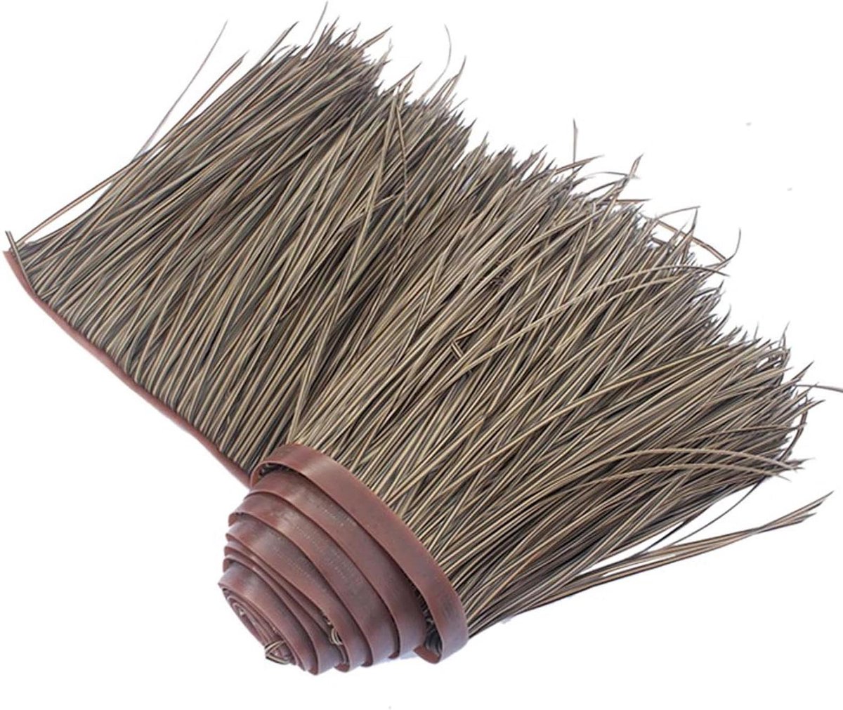 Kunstrieten rol - Dakbedekking Rietrol - Decoratie Tuin - Weerbestendig PE materiaal - 05 x 6 m - Donkerbruin