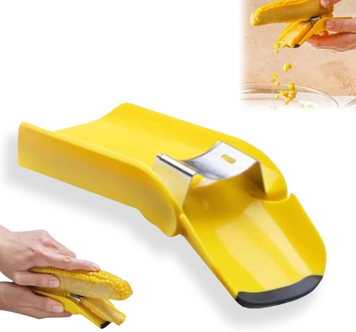 Snelle Maïs Kolf Scheider en Schiller, Efficiënte Maïs Kolf Peel Gereedschap voor Keuken, Maïs Kolf Accessoire