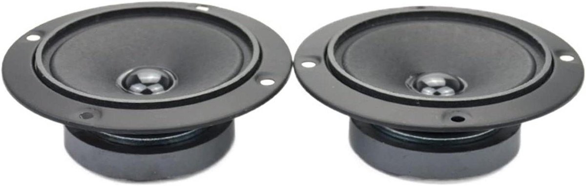 Tweeters Luidsprekers - Hoge Gevoeligheid Speaker - Muziek Luisteren - Kristalhelder Geluid - 3 Inch - Zwart