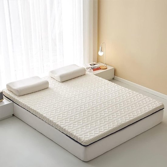 Japanse Vloermatras - Futon Matras Tatami - Comfortabel Slapen - 4cm Dik - Niet Gespecificeerd - Grijs — afbeelding 2
