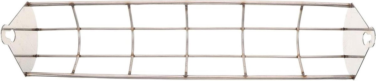 Grillmand Roestvrijstaal - Draadrek Oven - Groenten Roosteren - Verbeterde Warmtecirculatie - 34 cm - Zilver