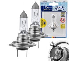 Autolampen H7 Set - Koplamp Lampen - Veilig Rijden - Halogeen Lichtbron - Set van 2 - Transparant