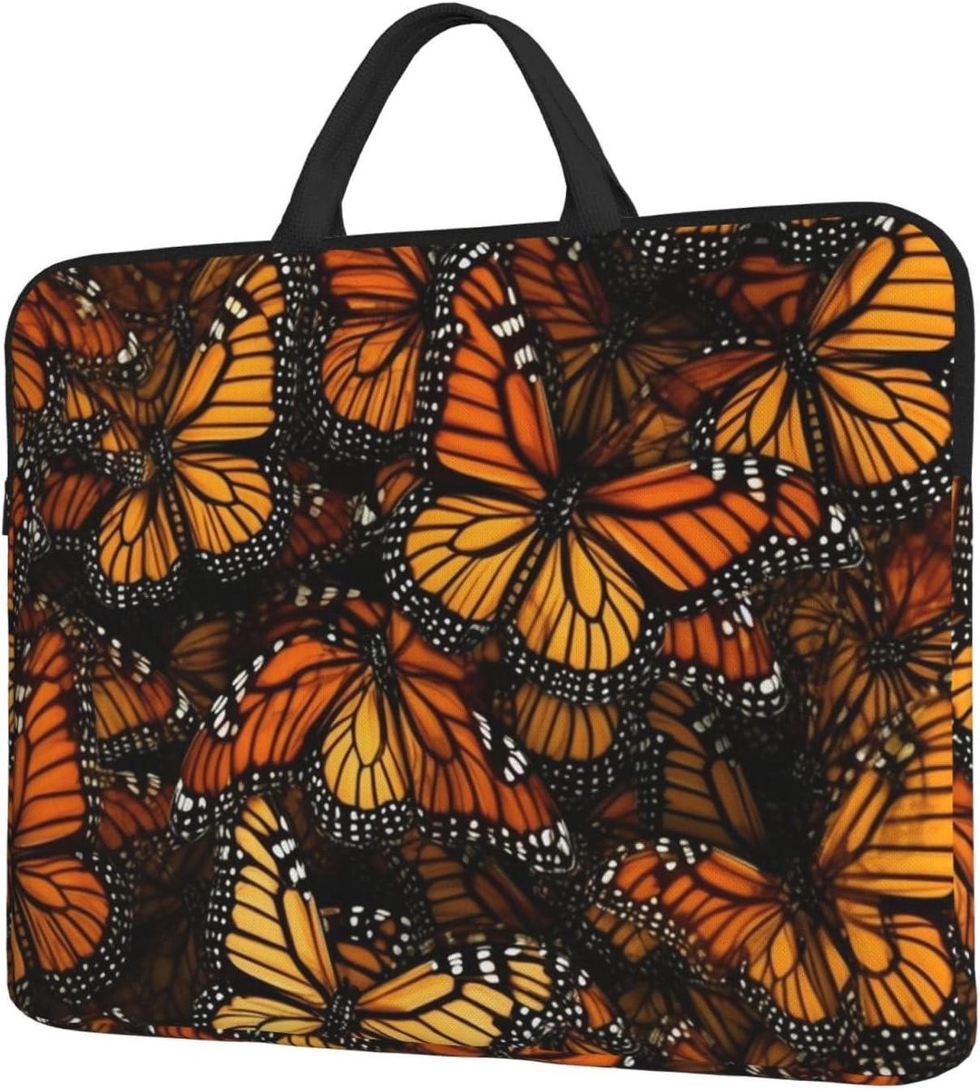 Laptop Sleeve - Computer Tas - Dagelijks Vervoer - 360° Bescherming - 14 inch - Zwart
