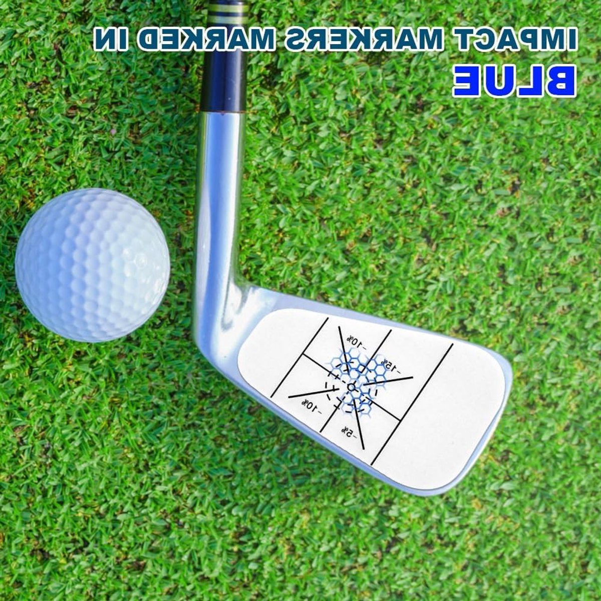 Golf Impact Tape Set 40pcs/120pcs, Club Impact Stickers voor Consistente Shots, Sweet Spot Analyse en Verbetering van Golfvaardigheden