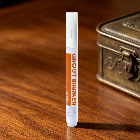 Voegenstift - Tegelmarker Voegverf - Voegen Opfrissen - Sneldrogende Formule - 14 cm - Wit van Voegenstift — afbeelding 4