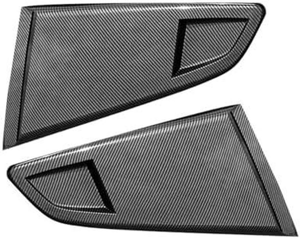 Achterruitspoiler - Raamluiken - Auto Decoratie - Hoogwaardig ABS - 10 millimeter - Zwart