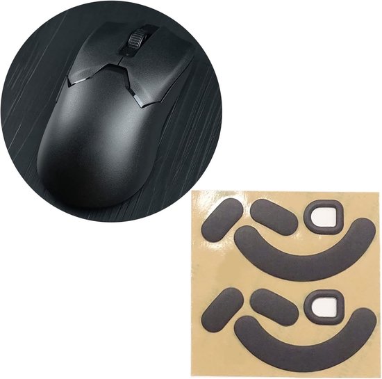 Muis Voeten Pad - Glijders Vervangen - Verbeteren Prestaties - Competitieniveau Ontwerp - 1 Pack - Zwart — afbeelding 5