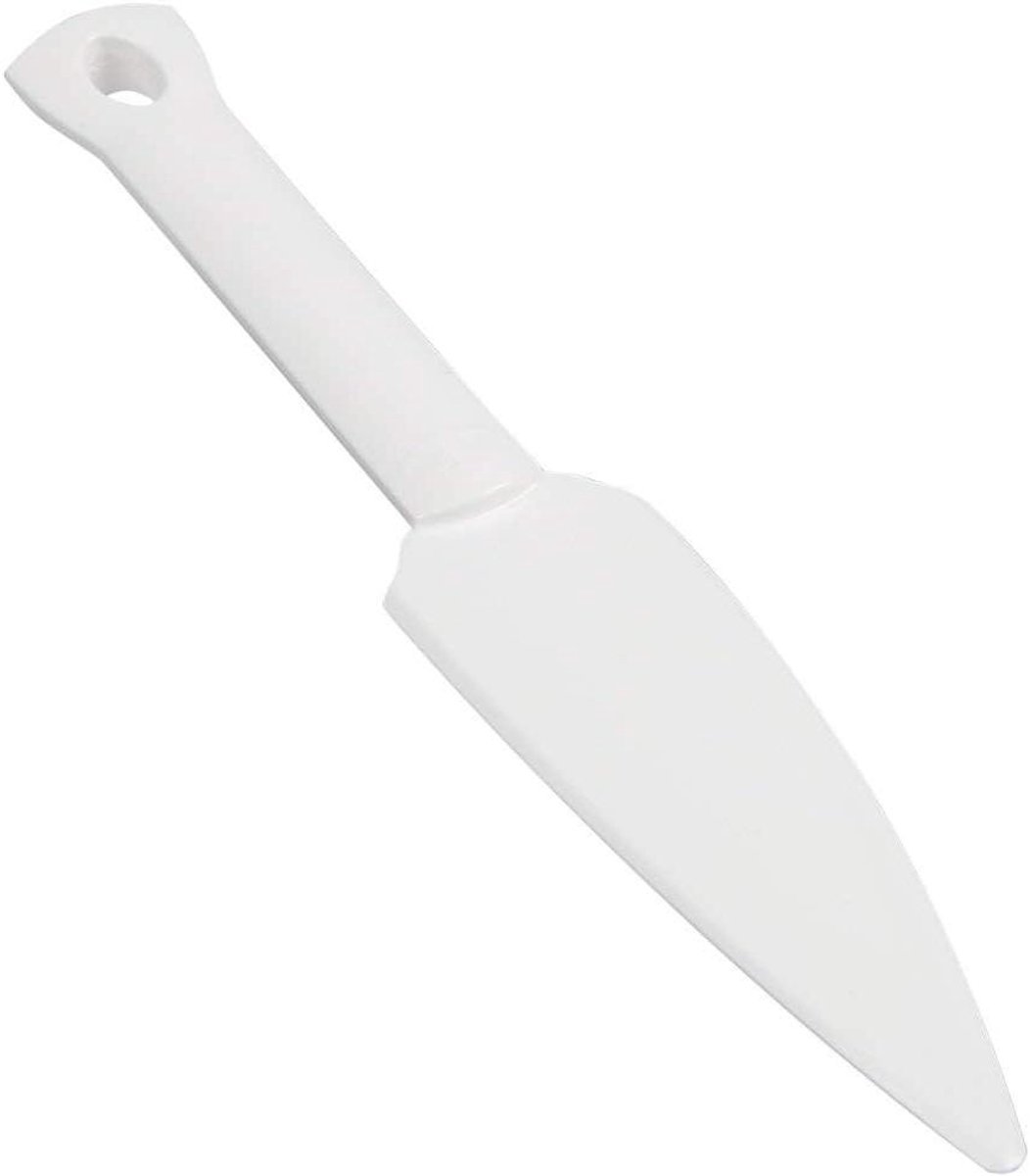 Cake Lifter - Taartschep Opscheplepel - Taarten Verplaatsen - Vaatwasserbestendig - 26 cm - Wit