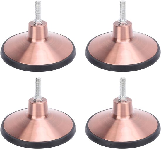 Tafel Levelers - Verstelbare Voeten - Biljart Stabiliseren - Robuust IJzer Materiaal - 28.98 x 16.99 x 15.98 cm - Zwart — afbeelding 3