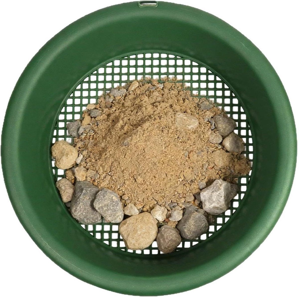 Grondzeef ABS - Tuinzeef Rotszeef - Grond Ziften - Duurzaam Gaasscherm - 31 cm - Groen