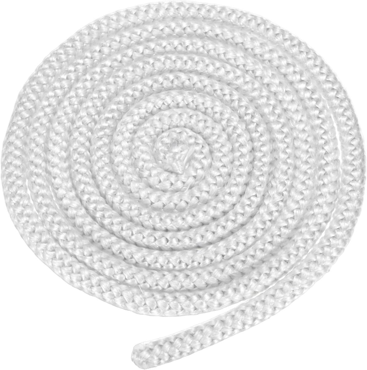 Glasvezel Touw - Haard Touw Pakking - Kachel Afdichting - Hoge Temperatuur Bestendig - 11/20inx118.1in - Wit