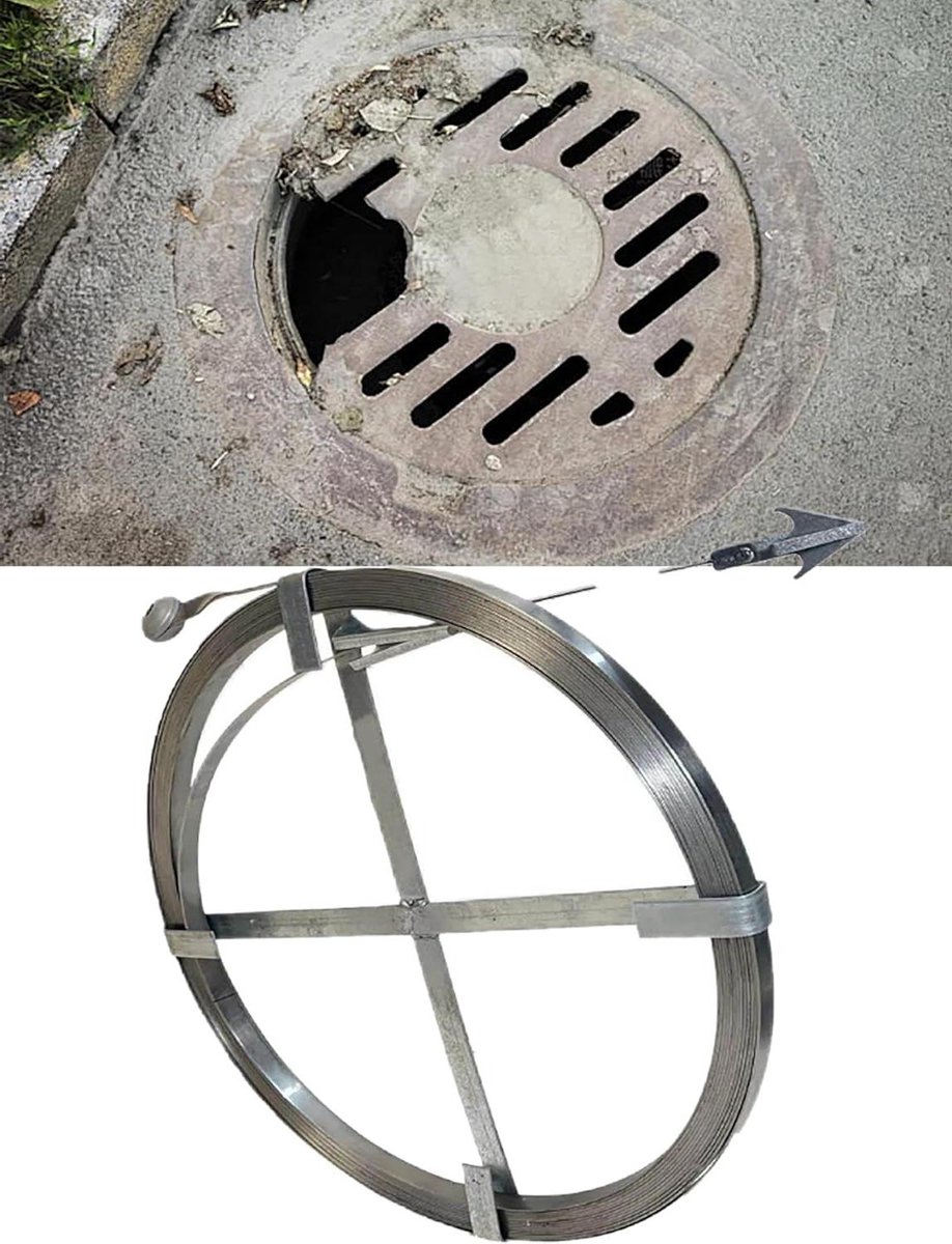 Riool Ontstopper - Afvoer Reiniger - Verstopte Leidingen Verhelpen - Robuuste Stalen Constructie - 5m tot 40m Lengte - Staal