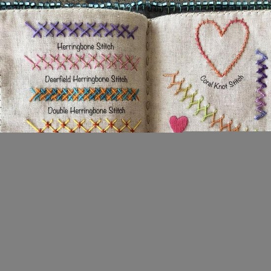 Naaibook - Borduurgids - Handwerk Leren - Losbladig Ontwerp - Niet Gespecificeerd - Stijl B — afbeelding 4