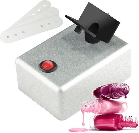 Draagbare mixer - Vloeibare schudder - Gelijkmatig mengen - Dynamische vibratie - 85 cm hoog - Zilver — afbeelding 5