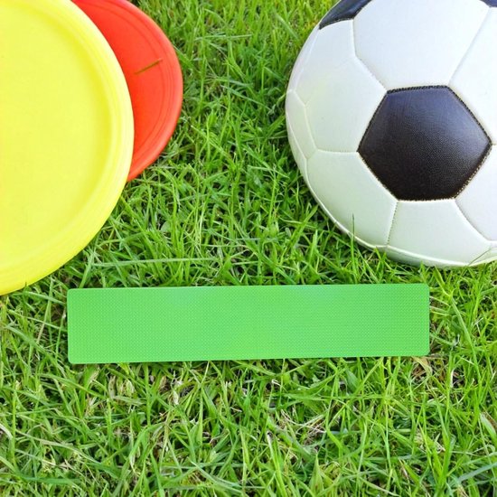 Veldmarkeringen Set - Sport Markeringen - Sport Training - Robuust PVC Materiaal - 12 Stuks - Groen — afbeelding 3