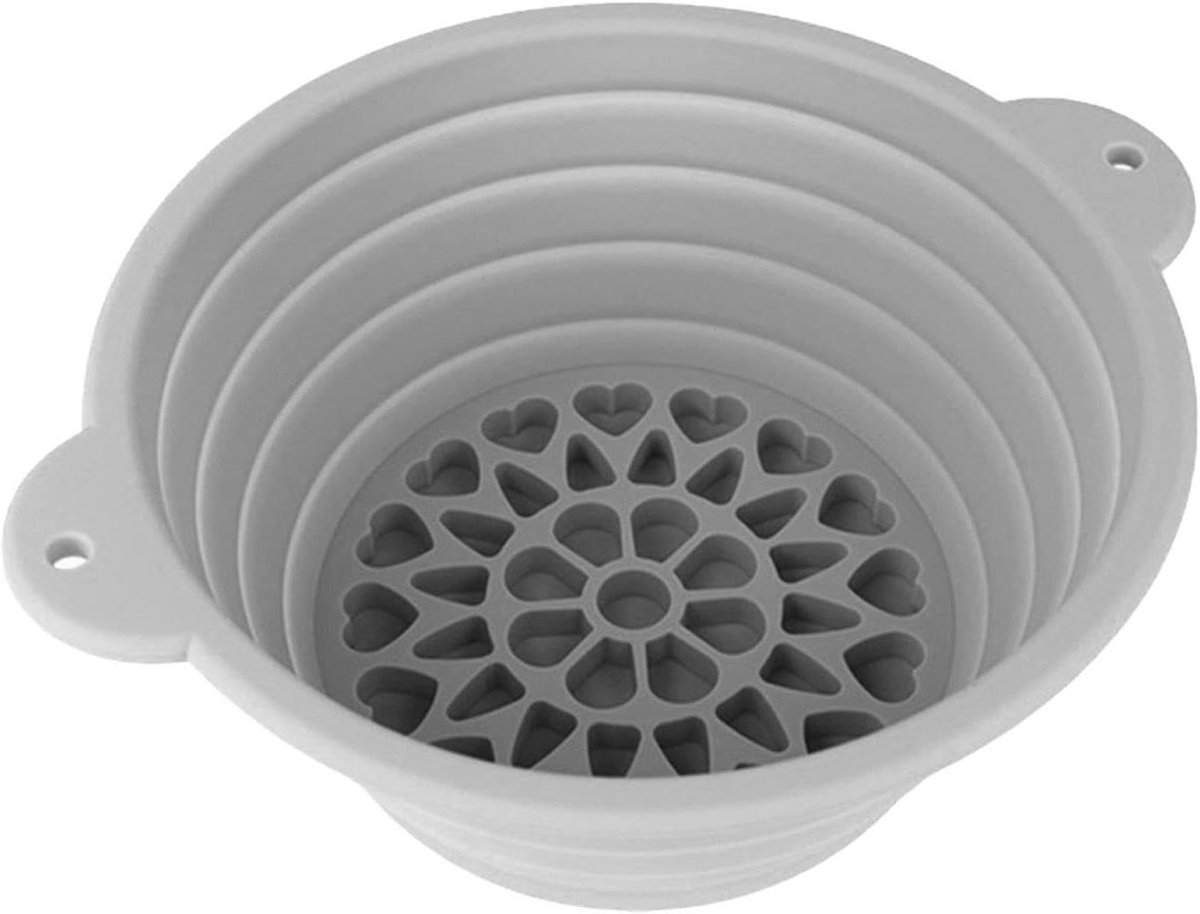 Gezicht IJsbad - Spa Tool - Huidverzorging Thuis - Ruimtebesparend Ontwerp - 27 cm Breed - Grijs
