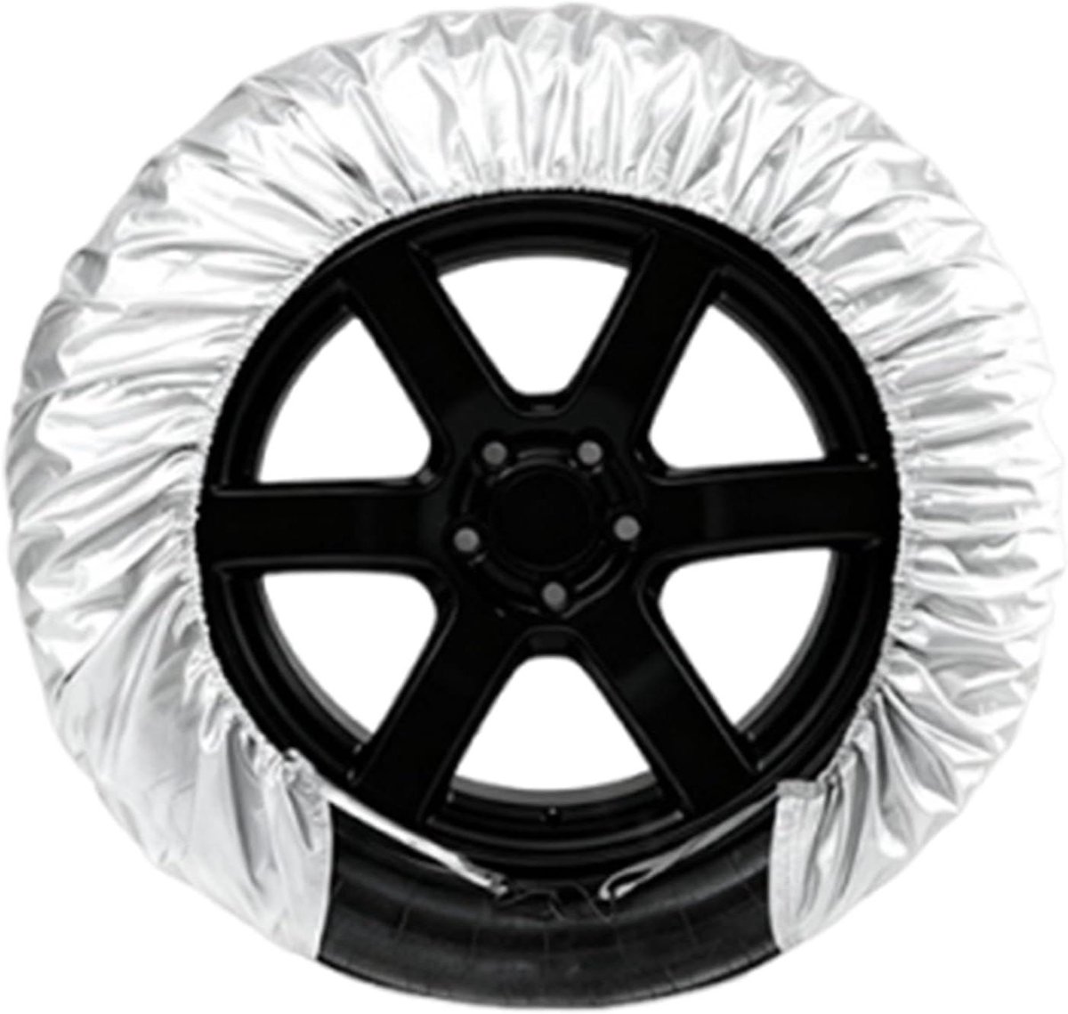 Reserveband Cover - Bandenhoes - Bescherming Banden - Weerbestendig Ontwerp - 27-31 Inch - Zilver