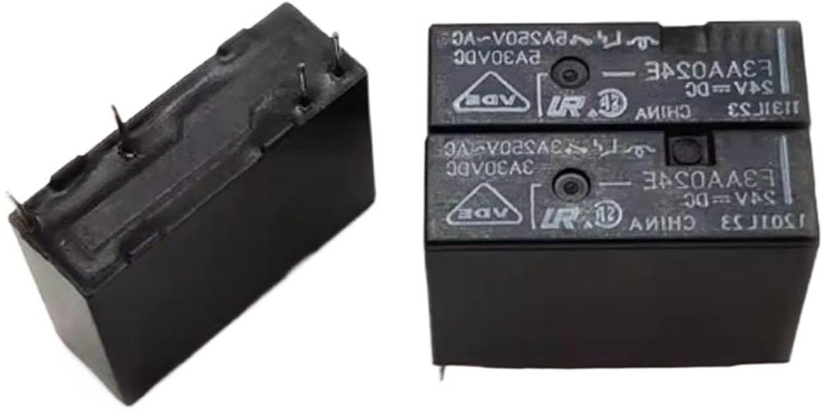 Elektromagnetisch Relais - Schakelcomponent - Algemeen Gebruik - Normaal Open Contact - 10 Stuks - Niet Gespecificeerd
