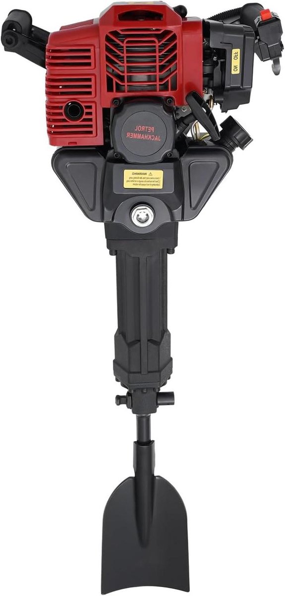 Tuinboomgraafmachine - Grondfrees Tuinboor - Boomtransplantatie Wortelsnede - Krachtige 52CC 2-takt motor - 108 cm - Zwart