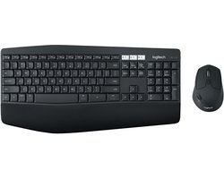 Logitech MK850 Performance - Draadloos Toetsenbord en Muis - US QWERTY ISO - Zwart