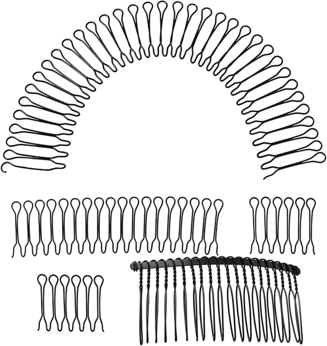 Haar Afwerkingsfixer - Haarspeld Clips - Haar Stylen - Onzichtbare Fixatie - U-vorm - Niet gespecificeerd
