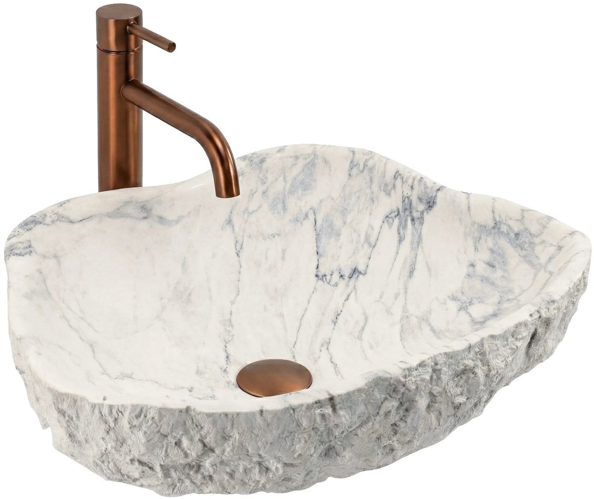 Rea - Isla Marlo - Wastafel - Imitatiesteen - 49X37X14Cm