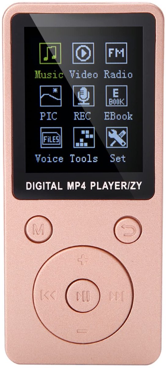 Allecto - MP4-speler - Draagbare MP3-speler - Multifunctioneel