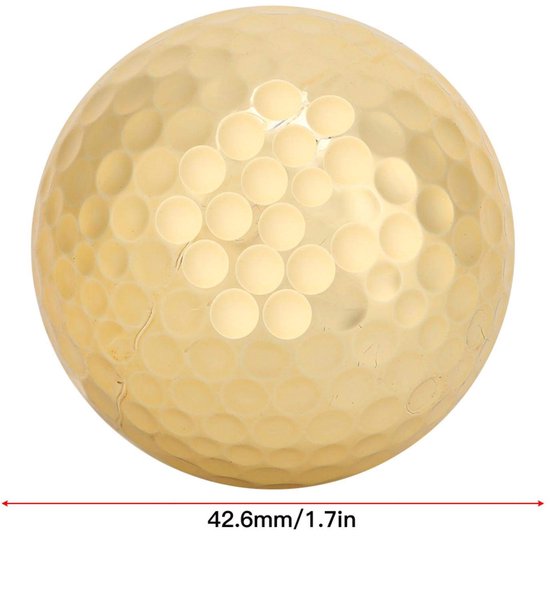 Allecto - Golfballen - Hoge kwaliteit - Lichtgewicht golfaccessoires - Draagbaar - 392 bijengaten - Onmisbaar voor golfliefhebbers - Geschikt voor ... van Allecto — afbeelding 2