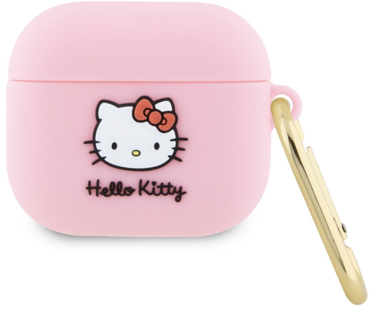 Hello Kitty AirPod 3 AirPods Case 3D SIL Kitty - Roze