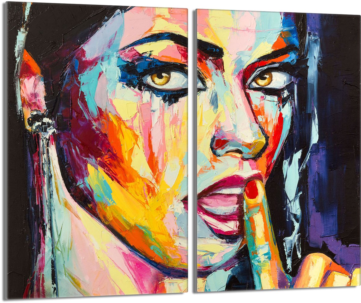 TMK ArtDeko Serie - Snijplank - Beschermplaat - Glas - 30x52