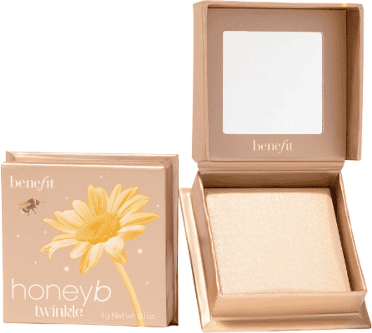 Benefit HoneyB Twinkle Golden Honey Highlighter - honeyb