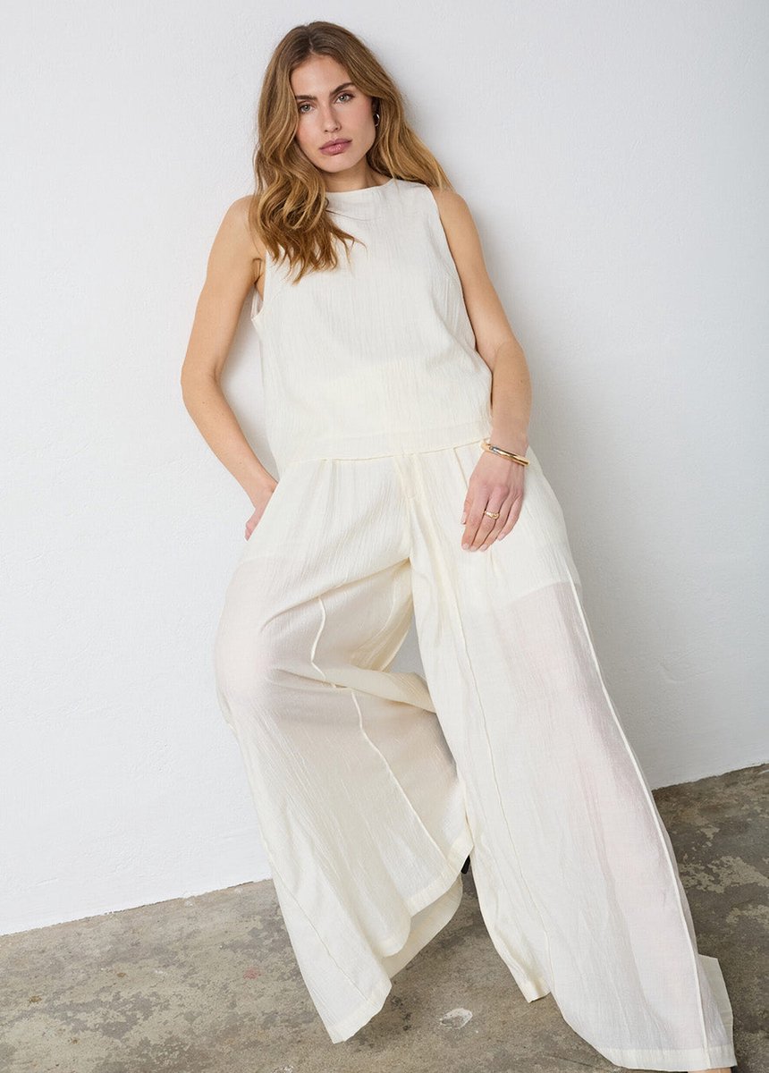 Co Couture AuraCC Skirt LL Pant Off white