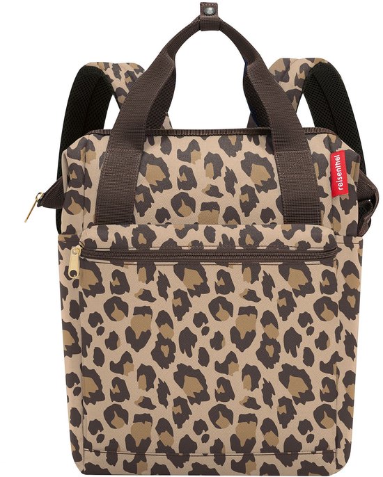 Reisenthel Allrounder R Schouder/ Rugtas - 12L - Leo Macchiato Bruin