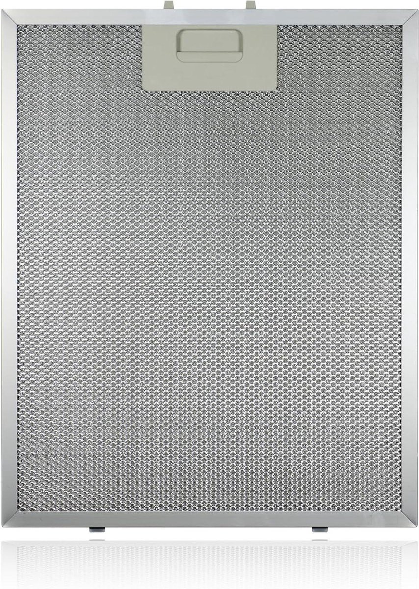 Afzuigkapfilter - Vetfilter Gaas - Keuken Lucht - Wasbaar Metaal - 300x240mm - Zilver