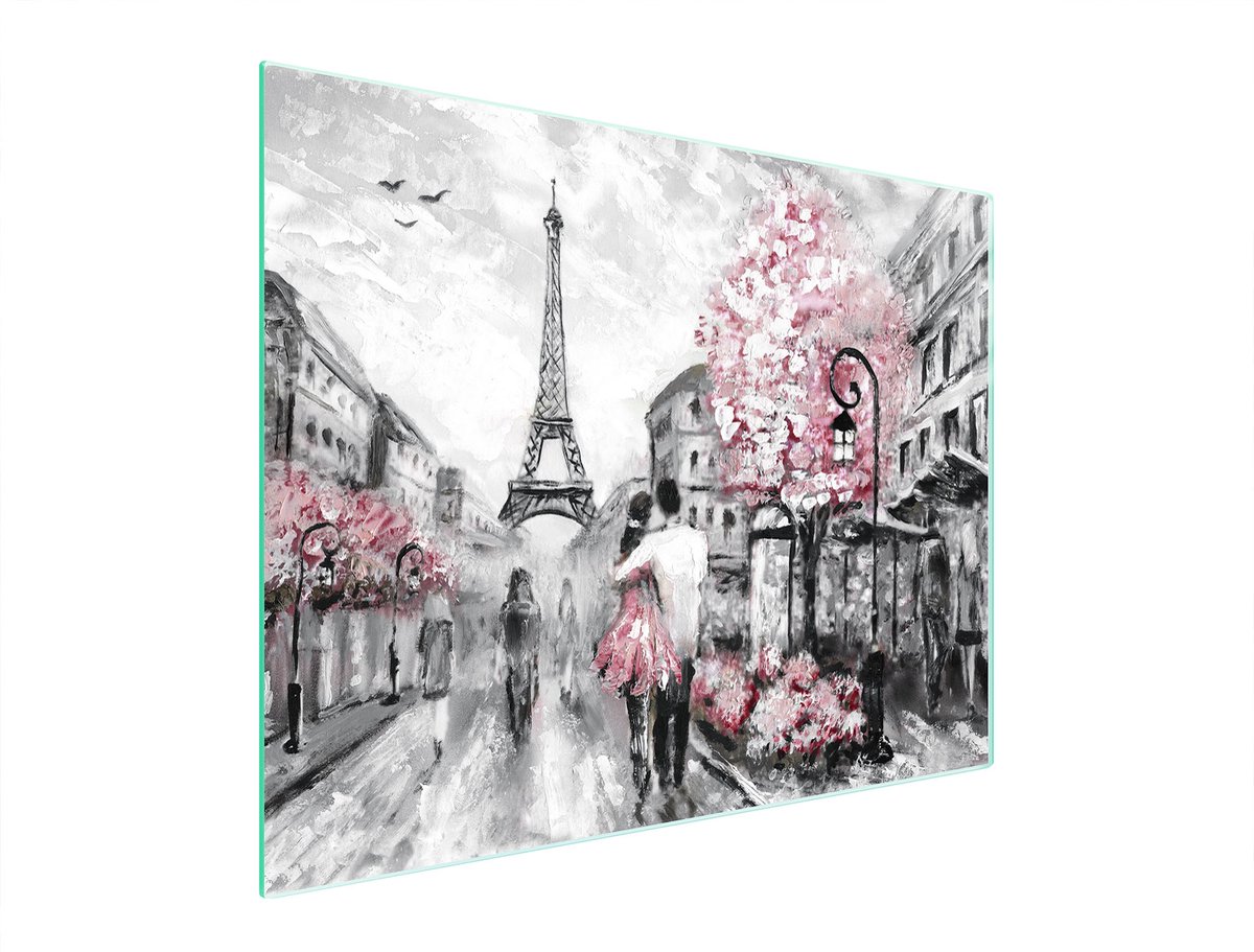 TMK ArtDeko Serie - Glazen Snijplank - 52x40 cm - Paris