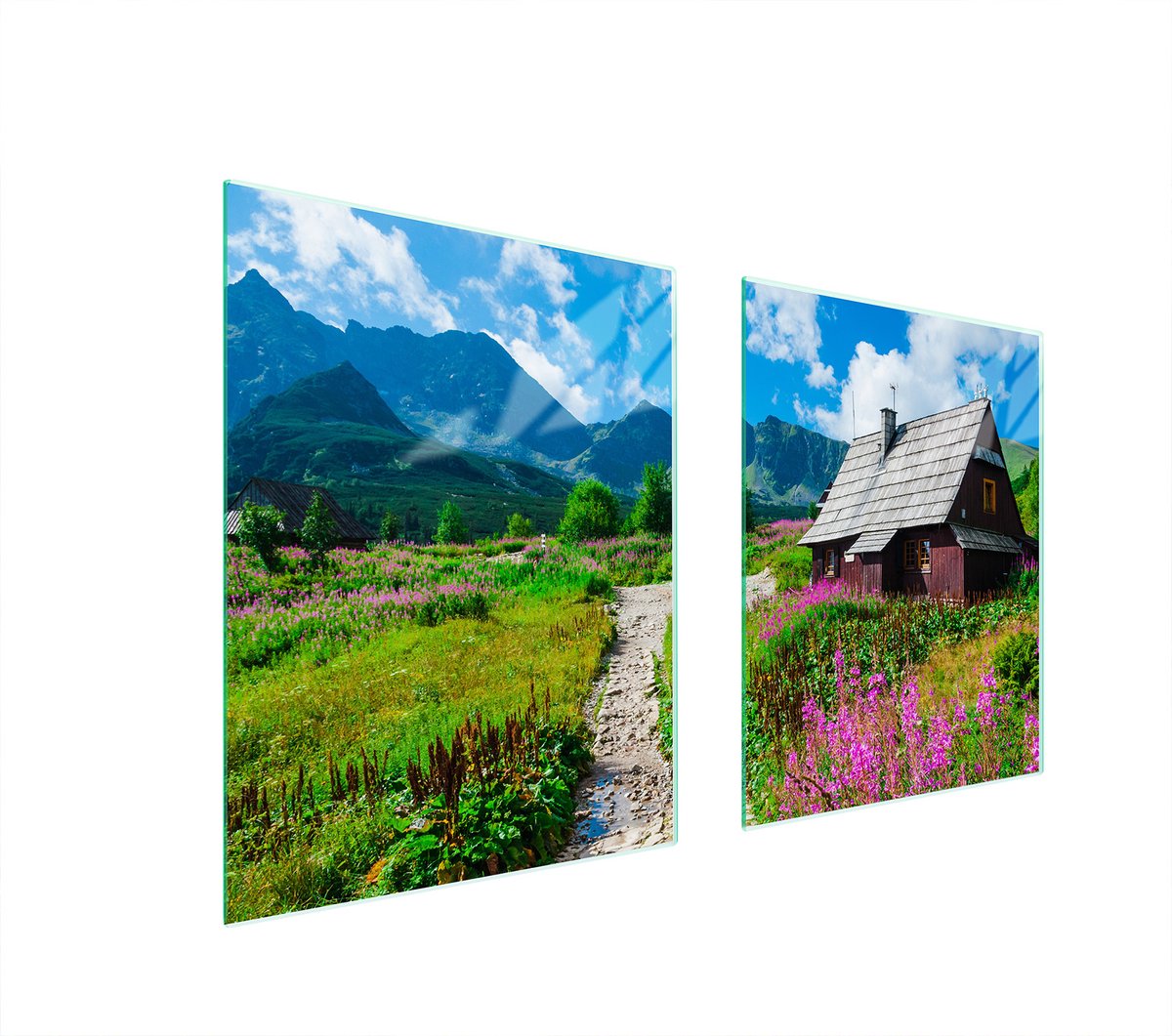 TMK ArtDeko - Glasplaat Bescherming - 85x52 cm - Gehard Glas - Bergen Design