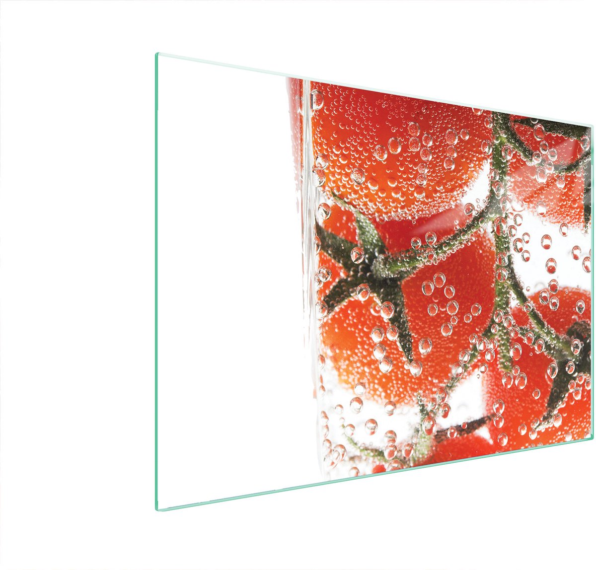 TMK ArtDeko - Snijplank - 70x52 cm - Glazen Bescherming - Pomidor
