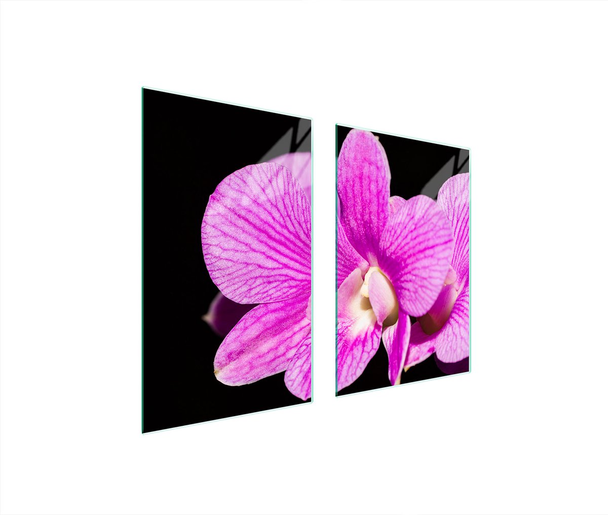 TMK ArtDeko - Orchidee Snijplank - 65x52 cm - Hartglas