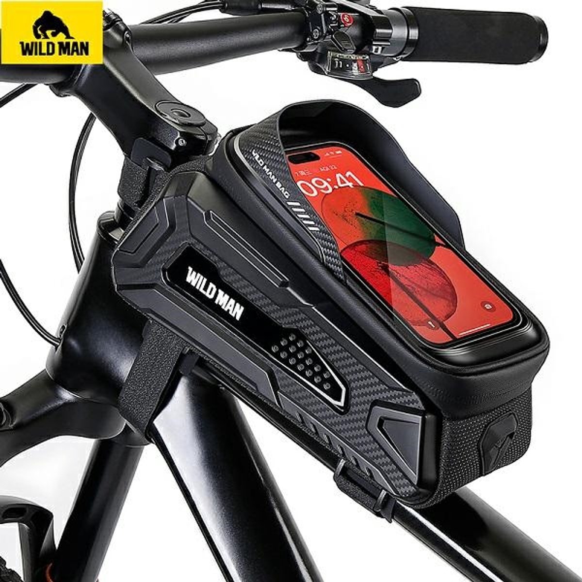 Wildman M30 Serie - Fietsetui - Zwart - Waterdicht - Universele Montage