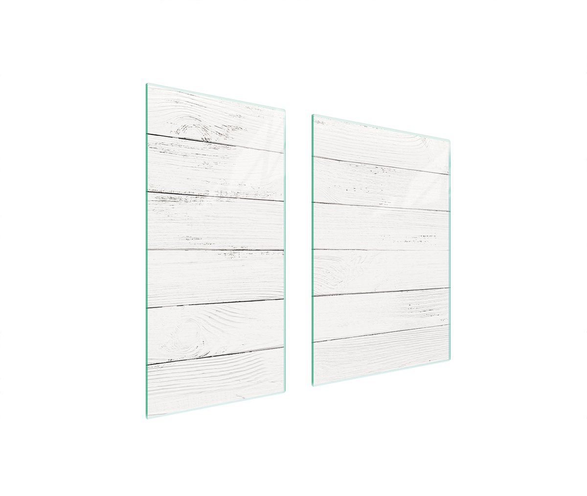 TMK ArtDeko - Snijplank van gehard glas - 75x52 cm - Beschermend paneel - Veelzijdig