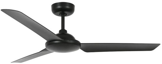 Plafondventilator zwart 122 cm Beacon Somerset 3 bladen ABS binnenruimte stille luchtcirculatie