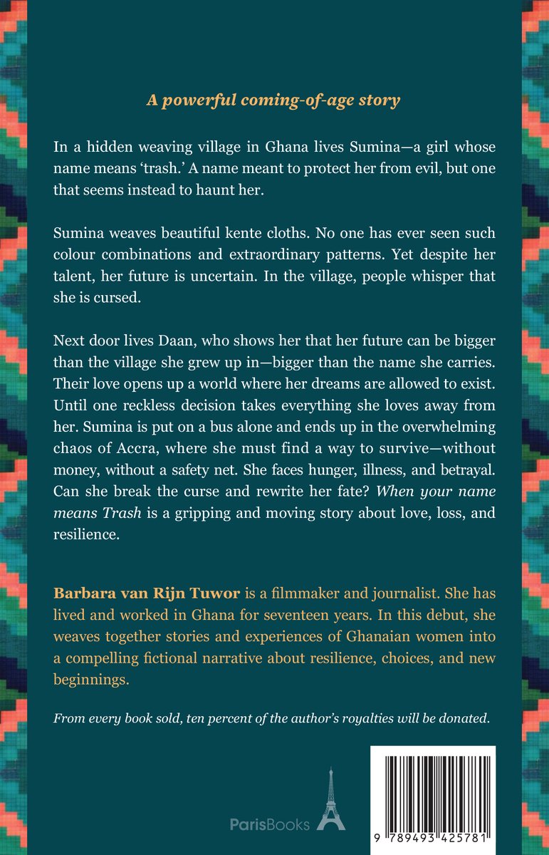 When your name means Trash - back cover