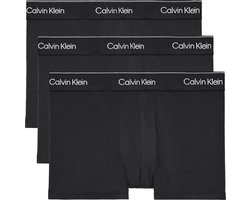 Calvin Klein Trunks (3-pack) - heren boxers normale lengte - zwart