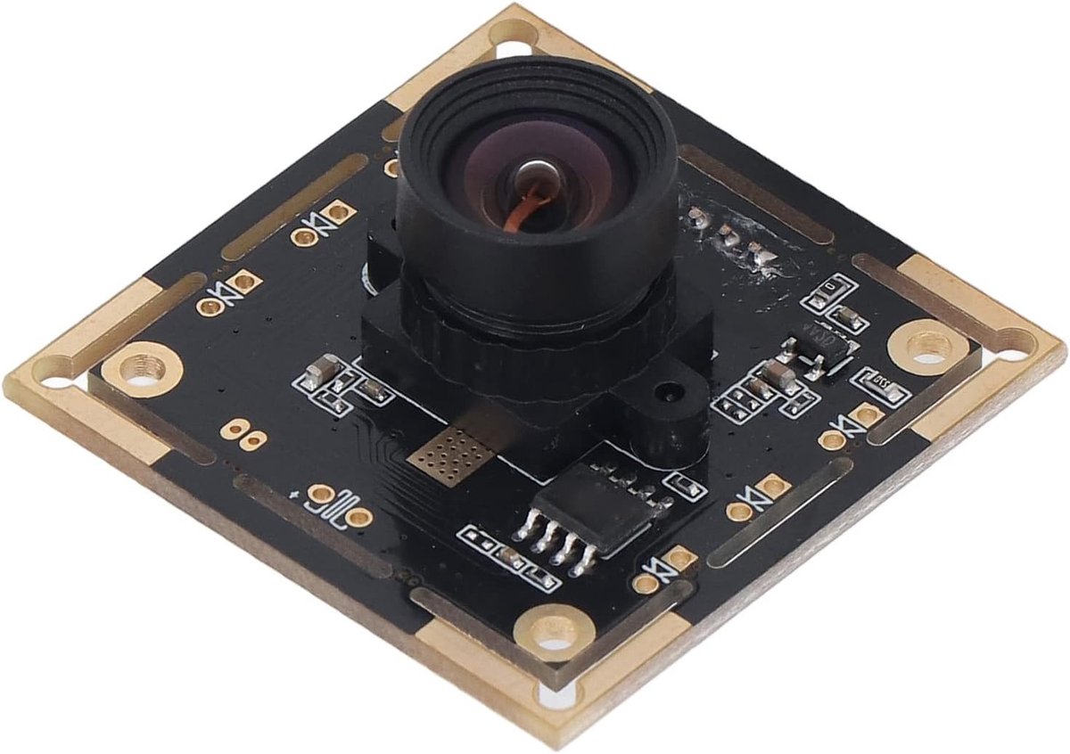 3Pcs Camera Module met 1MP Hoge Resolutie, 1280 x 720, 100° Panorama, Handmatige Focus voor QR Code Scanning en Gezichtsherkenning