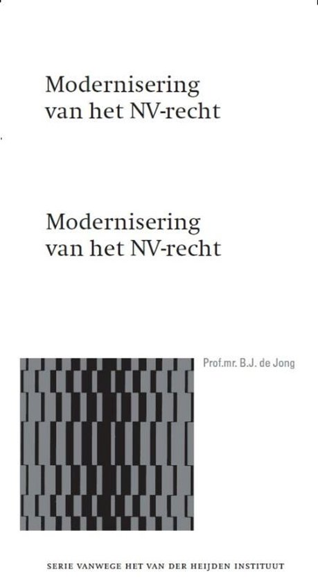 Serie vanwege het Van der Heijden Instituut te Nijmegen 123  ... - cover