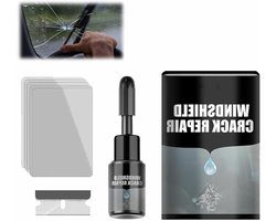 Complete Windshield Repair Kit voor Auto - Glasreparatie Set met Lijm voor Krassen en Scheuren, 20ml