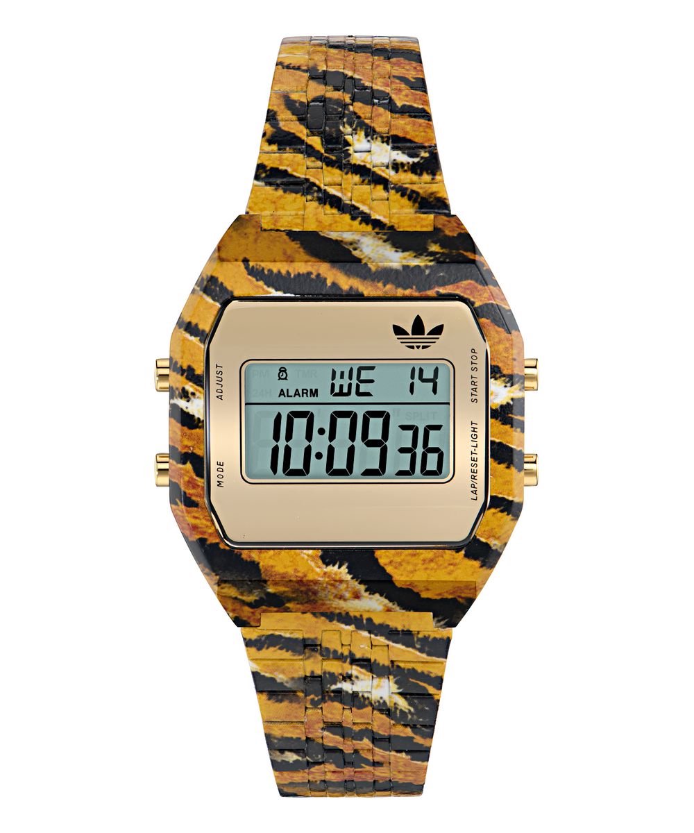 Adidas Originals Digital Two AOST26033 Horloge - Staal - Multi - Ø 36 mm