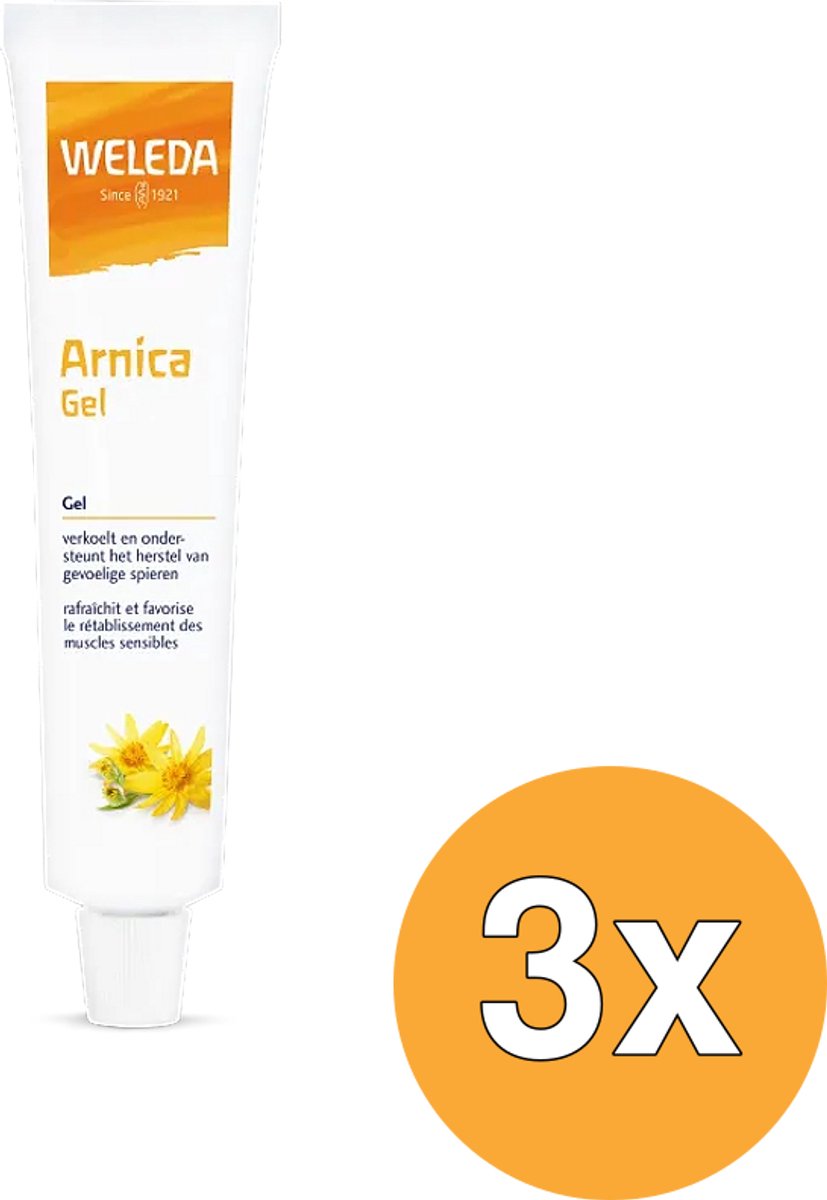 3x WELEDA Arnica gel (25 gr)